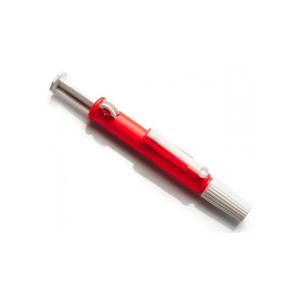 Fast-Release Pipette Pump, Red, 25ml